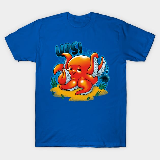 Octo Ups T-Shirt by Andriu